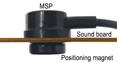 mic system of keeping in place by magnets